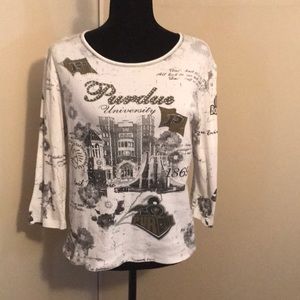 Purdue University tee shirt